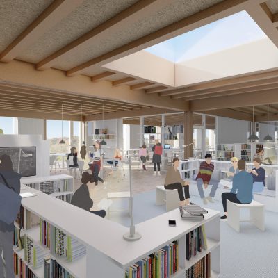 Gymnasium Herrsching, Visualisierung Innenbereich 3